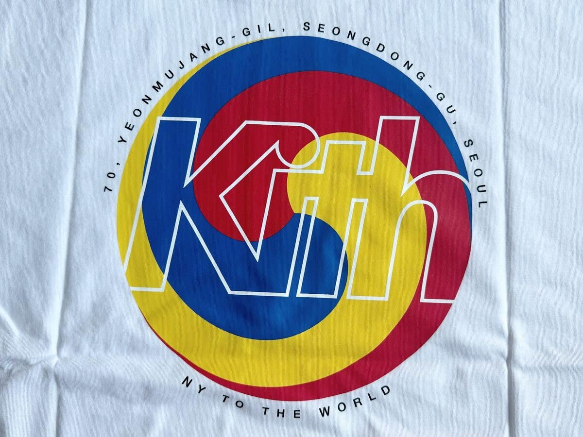 Amazon.co.jp: kith seoul 韓国限定 T ホワイト L オープン記念
